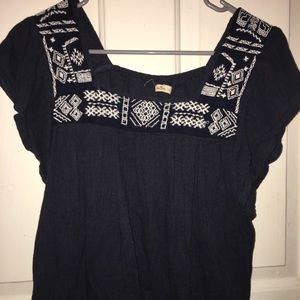 Lose, Macy blue blouse